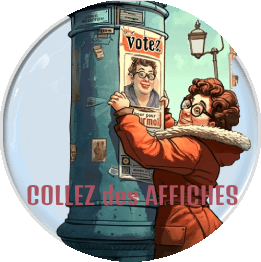 Collez des affiches