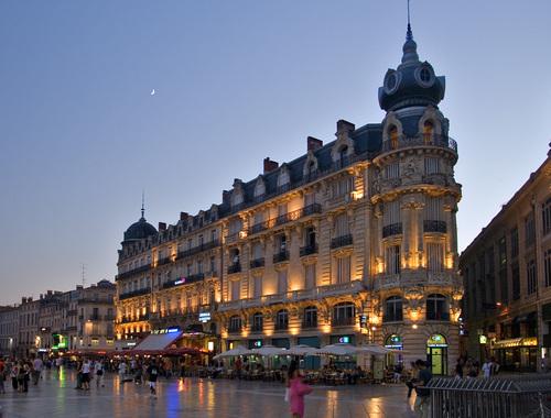 Vue de Montpellier