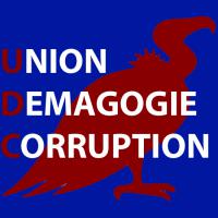 Logo du parti Union Demagogie Corruption