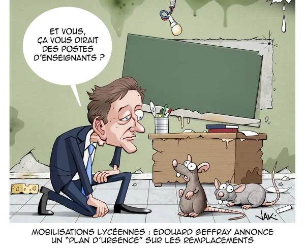 Edouard Geffray en plein recrutement