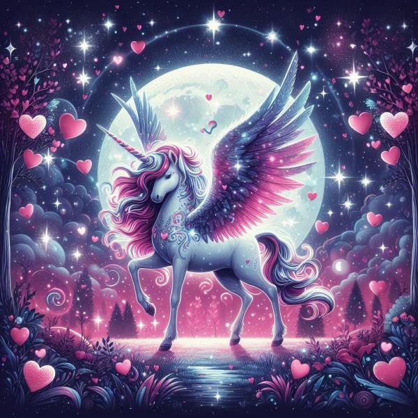 Logo du parti La Licorne Céléste